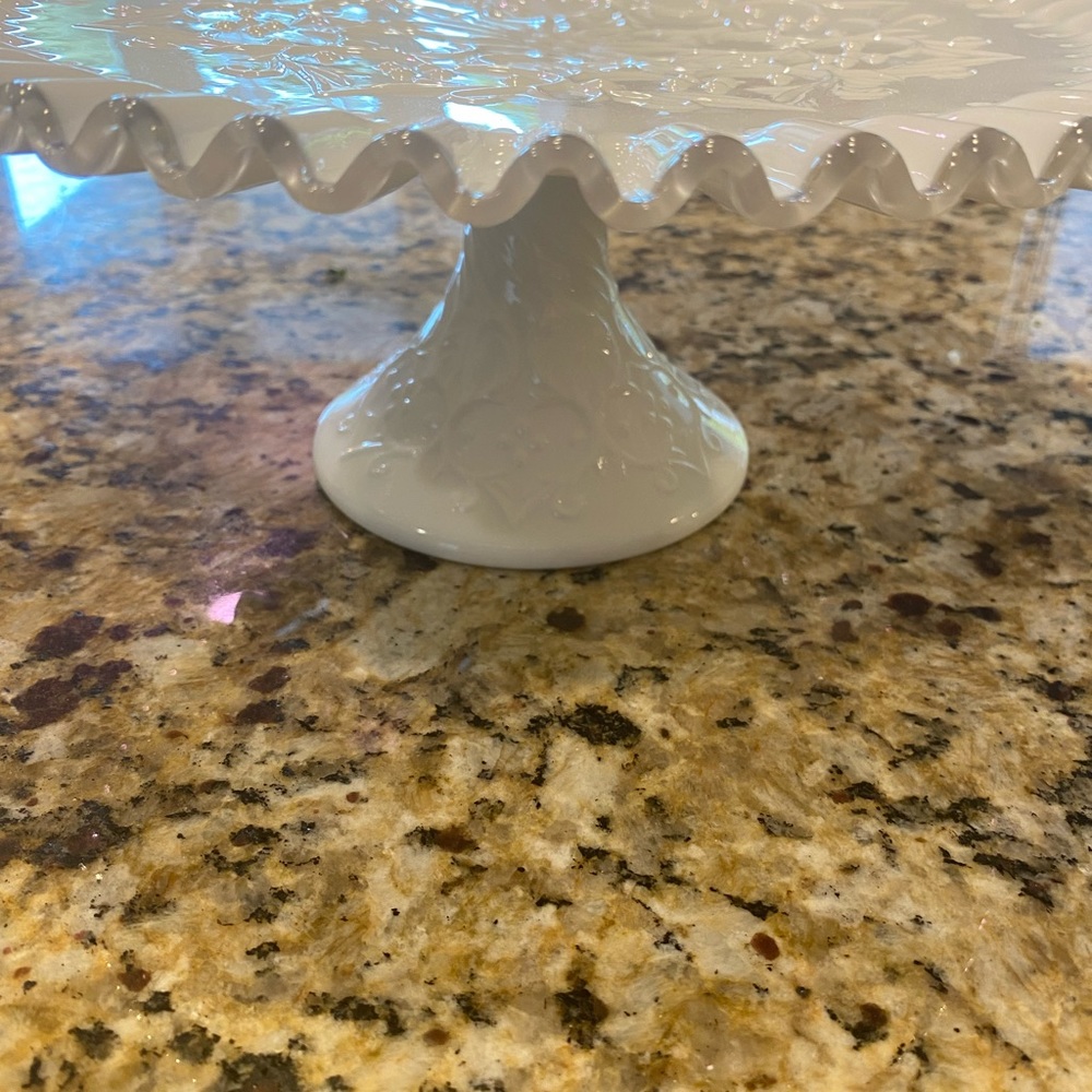 Fenton fluted cake platter - Picture 7 of 8